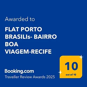 Flat Porto Brasilis- Bairro Boa Viagem-recife Apartamento Recife